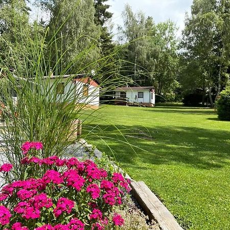 Retro Chatky Hurka Lipno Horní Planá 外观 照片