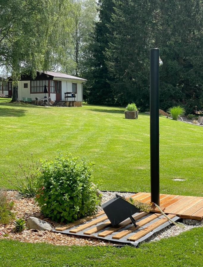 Retro Chatky Hurka Lipno Horní Planá 外观 照片
